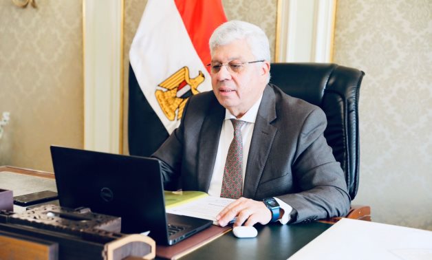 FILE - Minister of Higher Education Ayman Ashour