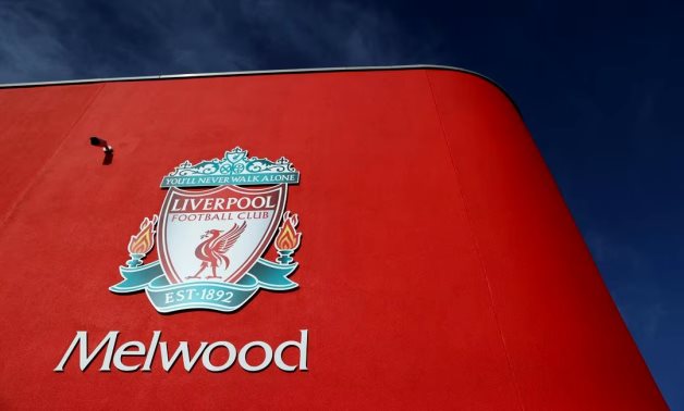 General view of the Liverpool emblem at Melwood before training Action Images via Reuters/Carl Recine/File Photo