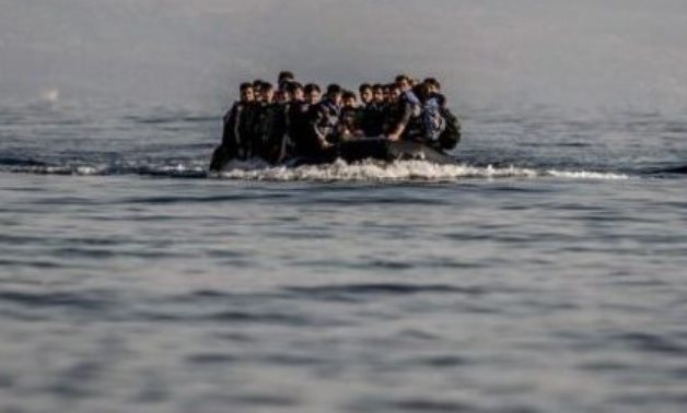 Boat with illegal immigrants - file 