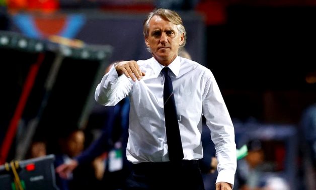 Italy coach Roberto Mancini REUTERS/Piroschka Van De Wouw