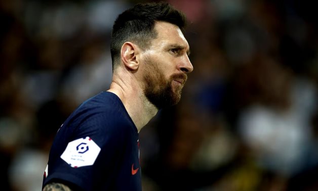 Paris St Germain's Lionel Messi reacts REUTERS/Benoit Tessier/File Photo