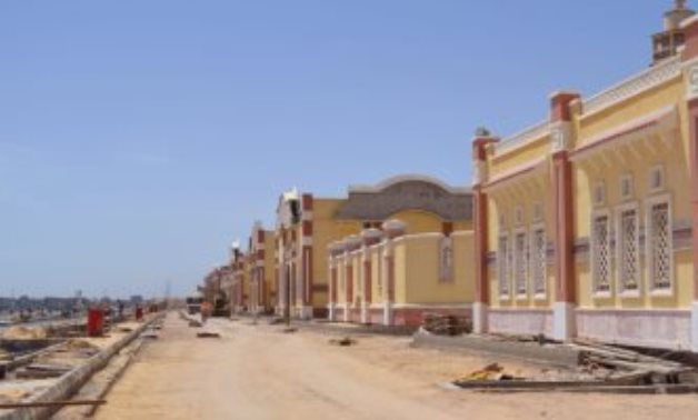 Under-construction Rosetta Port in Beheira governorate – Press Photo 