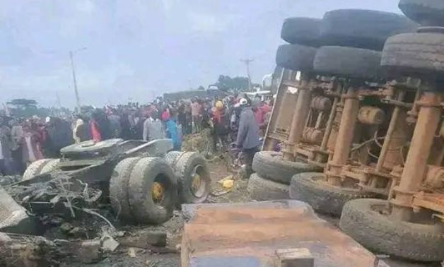 Kenya road crash - Facebook/Fredrick Mkenya