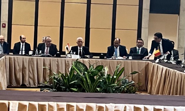 The  launch of the preparatory session for the Sudan's Neighbouring States Summit at the level of Senior Officials in Cairo- press photo