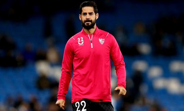 Sevilla's Isco during the warm up before the match REUTERS/Craig Brough/File Photo