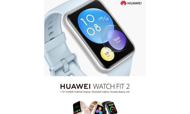 Huawei Watch Fit 2 Active Edition Sakura Pink Bluetooth Smartwatch NEW