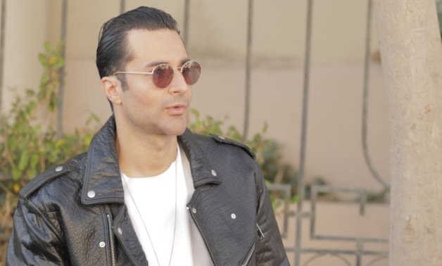 File: Ahmed Hatem in a scene from Hassan El Masry movie.
