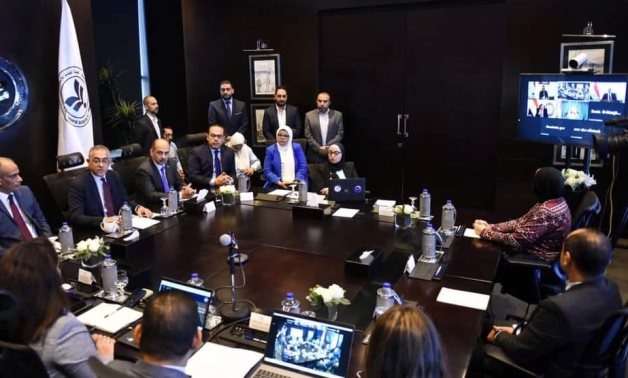 Launch of electronic registration of new companies in Egypt. August 9, 2023. Press Photo