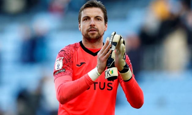 Norwich City's Tim Krul celebrates after the match Action Images/Ed Sykes/File Photo