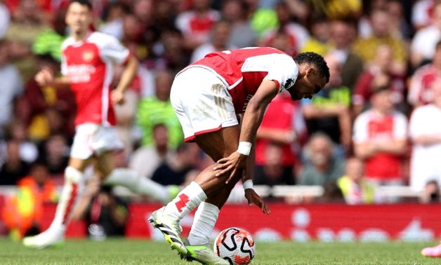 Arsenal's Jurrien Timber reacts after sustaining an injury REUTERS/David Klein/File Photo