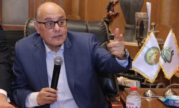 FILE - Former presidential candidate Moussa Mostafa Moussa - Ghad Party