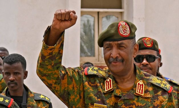 FILE - Chairman of Sudan Transitional Sovereignty Council Abdel Fatah al-Burhan 