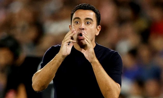 FC Barcelona coach Xavi REUTERS/Juan Medina/File Photo 