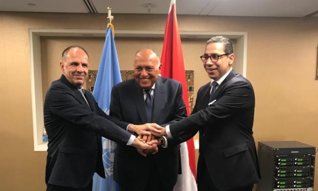 A tripartite meeting between Egypt, Greece, and Cyprus was held on the sidelines of the 78th session of the United Nations General Assembly (UNGA78)