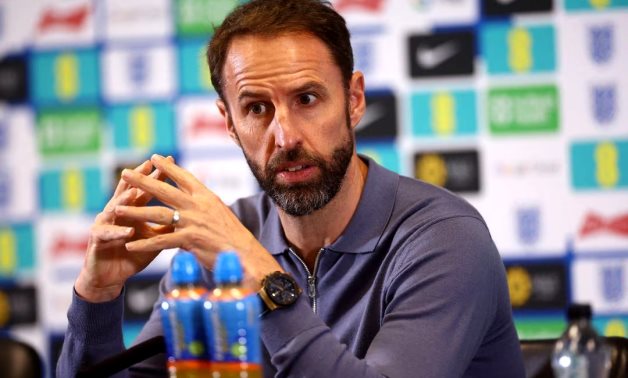 England manager Gareth Southgate during a press conference REUTERS/Carl Recine