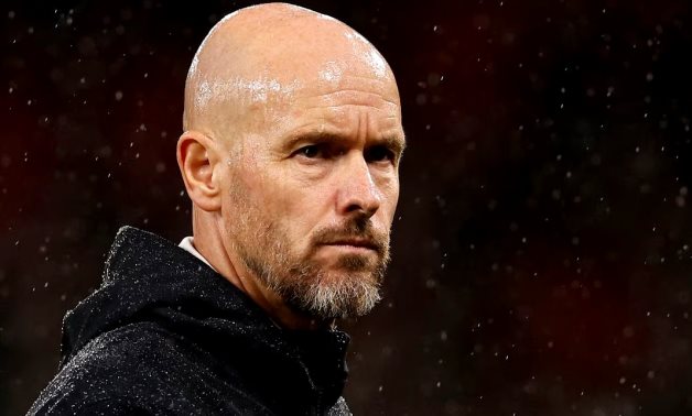 Manchester United manager Erik ten Hag looks dejected after the match Action Images via Reuters/Jason Cairnduff/File Photo