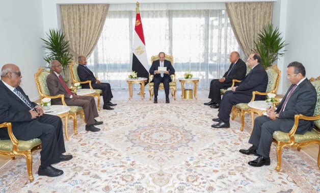 Egypt’s Sisi receives message from Eritrean counterpart to strengthen bilateral ties- press photo