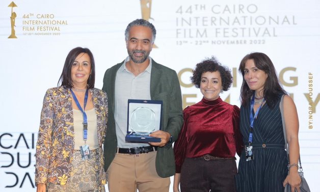 File: Some of the winners of Cairo Film Connection.