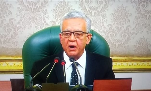 FILE - Speaker of the House of Representatives Hanafi al-Gebaly 