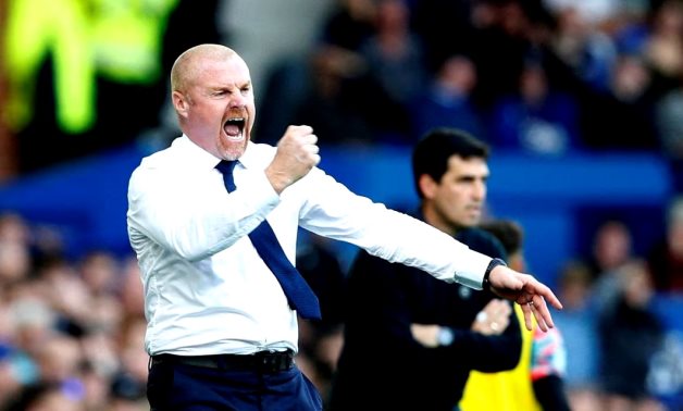Everton manager Sean Dyche reacts REUTERS/Ed Sykes /File Photo 