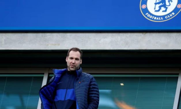Petr Cech in the stands before the match Action Images via Reuters/John Sibley/File Photo
