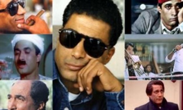 File: The different characters portrayed by Ahmed Zaki.