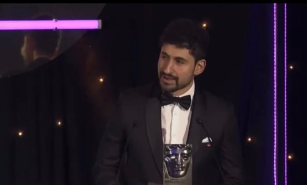 File: Amir El Masry in BAFTA Awards ceremony.