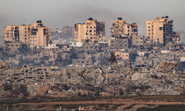A photo showing part of the destruction caused by the Israeli strikes in Gaza – WAFA 