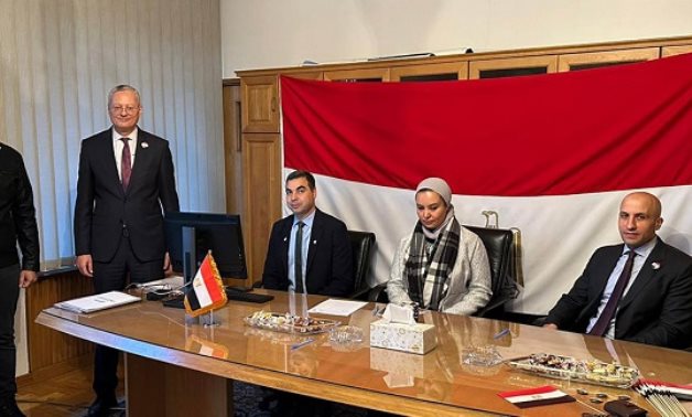 The diplomatic team at the Egyptian Embassy in Poland has diligently worked to overcome any obstacles faced by voters - Press Photo