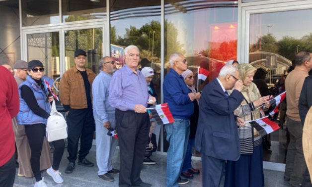 Egyptian expats in Kuwait line up to cast their ballots in the 2024 Presidential Elections - Press photo