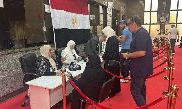 Conclusion of a historic expatriate voting journey! Egyptians abroad cast their votes smoothly in the 2024 presidential elections - Press Photo