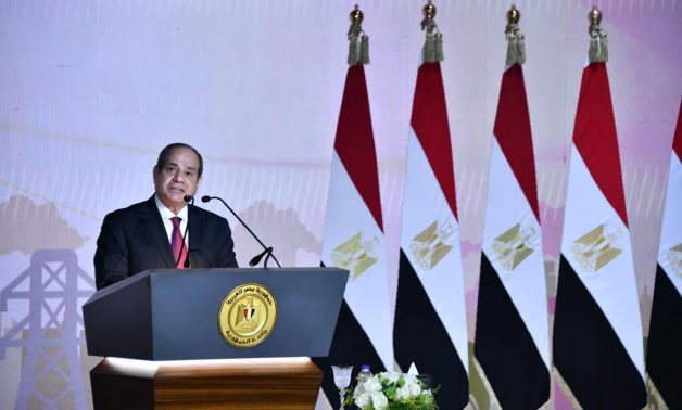 FILE – Egypt’s President Abdel Fattah El-Sisi - Presidency 