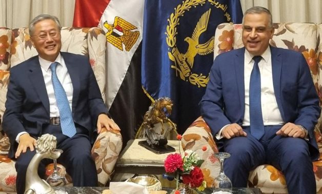 Ambassador of the Republic of Korea to Egypt Kim Yonghyon continued his visit to Upper Egypt and met with Sohag Governor Major General Tarek Mohamed Elfiki