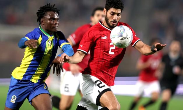 Egypt's Ali Gabr in action with Tanzania's Denis Kibu REUTERS/Amr Abdallah Dalsh/ File photo