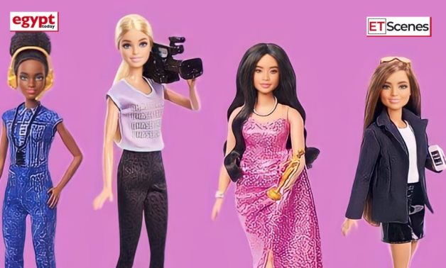 File:  “Women In Film” Barbie doll collection.