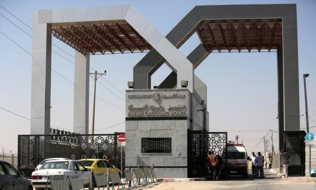 A file photo of the Rafah border crossing - WAFA