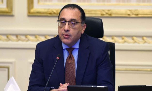 FILE - Egypt's Prime Minister Mostafa Madbouli