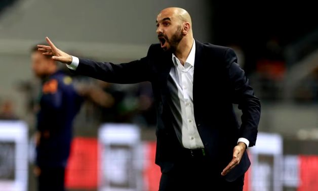 Morocco coach Walid Regragui reacts REUTERS/Juan Medina/File Photo