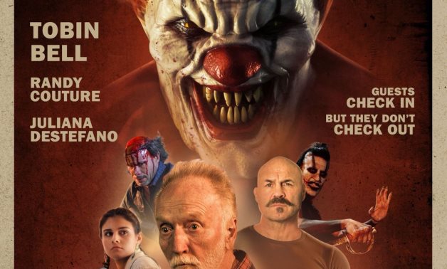THE CURSE OF THE CLOWN MOTEL movie poster.