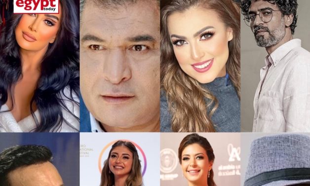 The cast of “Seid El Akareb” series.