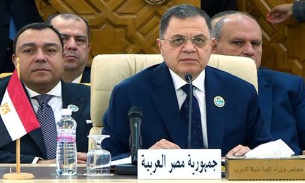 Interior Minister Mahmoud Tawfiq in Tunisia- press photo