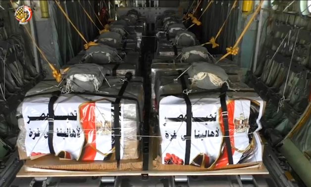 Egypt continues aid airdrop to northern Gaza – Military spox
