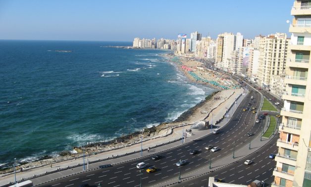 FILE - A view of Alexandria's coastal line - Flickr/Filip Maljković