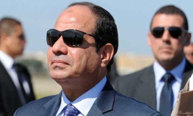 Egyptian President Abdel Fattah El Sisi- Press Photo