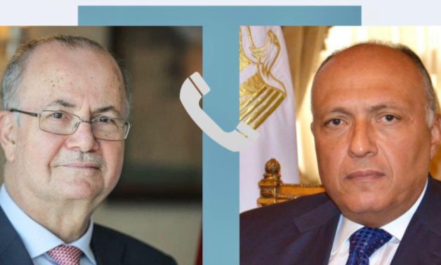 Egyptian Minister of Foreign Affairs Sameh Shoukry initiated a phone call on Thursday with Muhammad Mustafa, the new Palestinian Prime Minister and Minister of Foreign Affairs and Expatriates