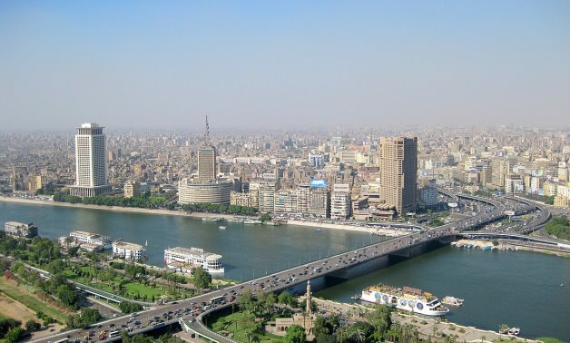 Cairo and Nile River - Wikimedia Commons/Rjruiziii