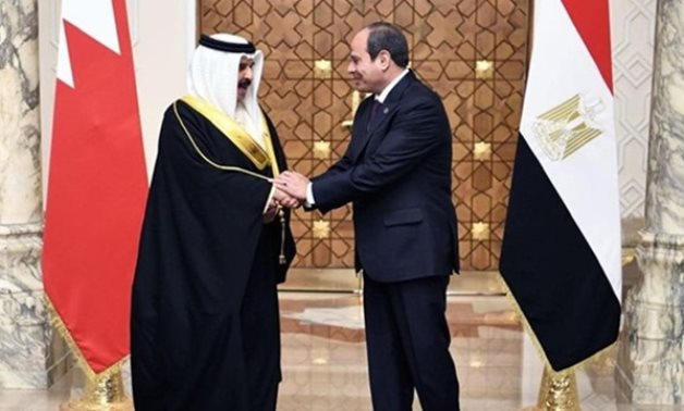 President El-Sisi Receives King of the Kingdom of Bahrain, HM King Hamad Bin Isa