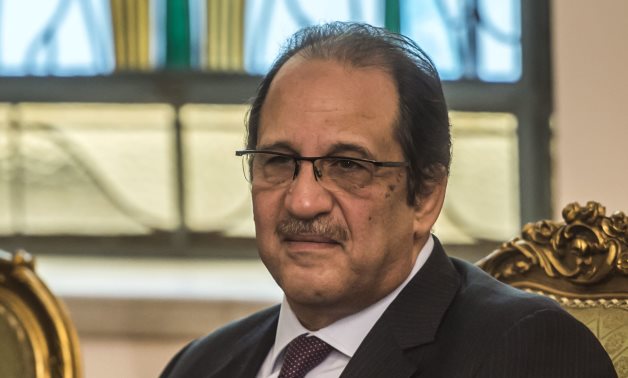 FILE - Chief of the General Intelligence Directorate Abbas Kamel