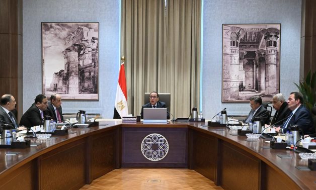 Egyptian Prime Minister Mostafa Madbouli convened a meeting that brought together several investors from the tourism sector on Sunday, May 12, 2024- press photo
