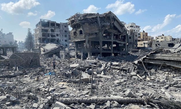 Destruction caused by the ongoing Israeli war in Gaza - WAFA